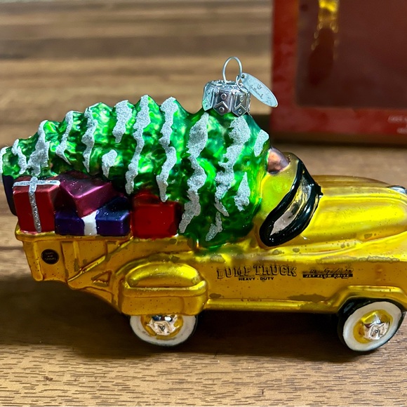 Hallmark • 2000 • 1955 Murray Dump Truck • Blown Glass • Ornament • W/ Box - Picture 10 of 14